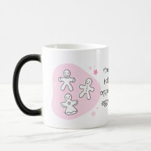 Create Your Own Retro Gingerbread Pink Christmas