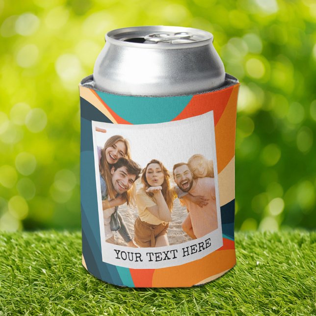 Create Your Own Retro Photo Can Cooler (Creator Uploaded)
