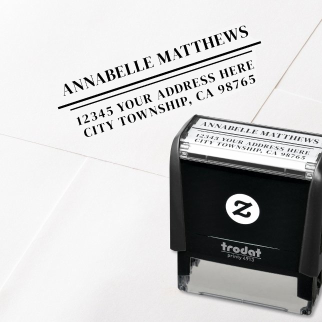 Create Your Own Return Address Self-inking Stamp (Create Your Own Return Address self-inking stamp)