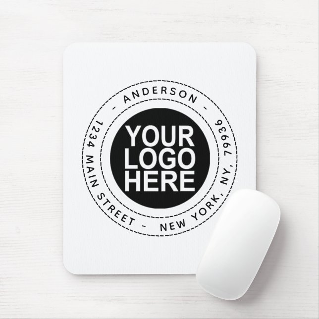 Create Your Own Return Address With Logo Mouse Pad (With Mouse)