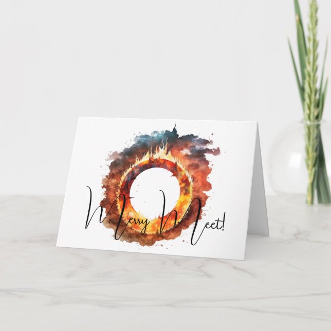 Create Your Own Ring of Fire Card (Front)
