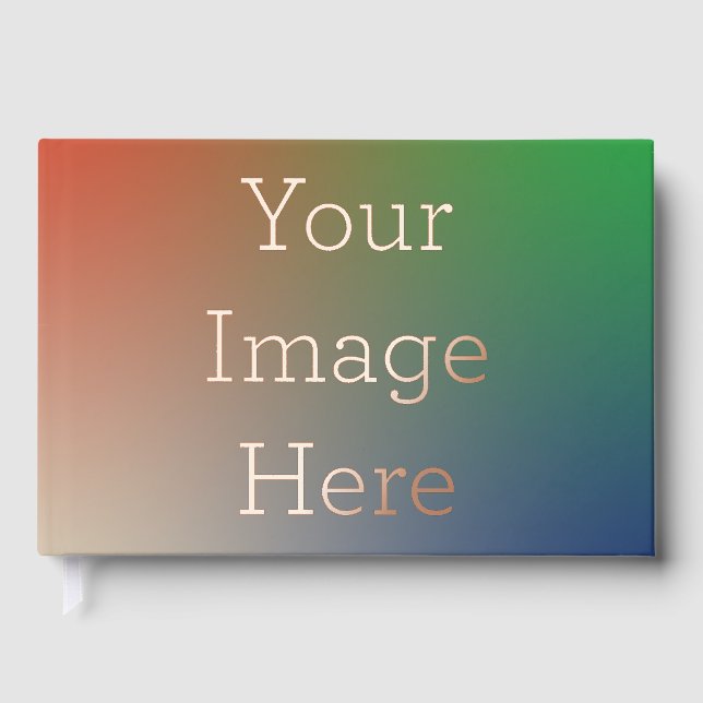 Foil Guestbook Size: 22.86 cm x 15.24 cm, 100 Pages, Paper: White Unlined Paper, Foil Colour: Rose Gold (Front)
