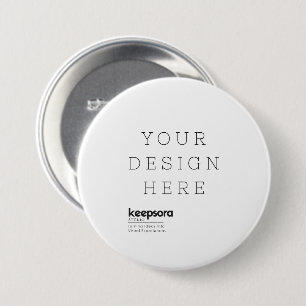 Create Your Own Round 3 inch 7.5 Cm Round Badge