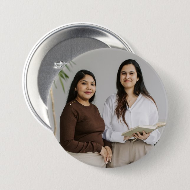 Create Your Own Round Button (Front & Back)