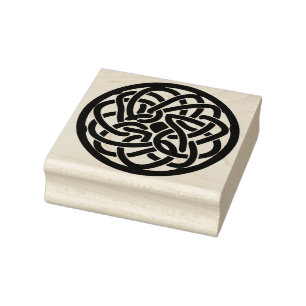 Create Your Own Round Celtic Knot Rubber Stamp