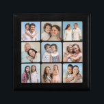 Create Your Own Round Corners 9 Photo Collage Gift Box<br><div class="desc">Create your own, Rounded Corners 9 Photo Collage for Christmas, Birthdays, Weddings, Anniversaries, Graduations, Father's Day, Mother's Day or any other Special Occasion, with our easy-to-use design tool. Add your favourite photos of friends, family, vacations, hobbies and pets and you'll have a stunning, one-of-a-kind photo collage. Our custom photo collage...</div>