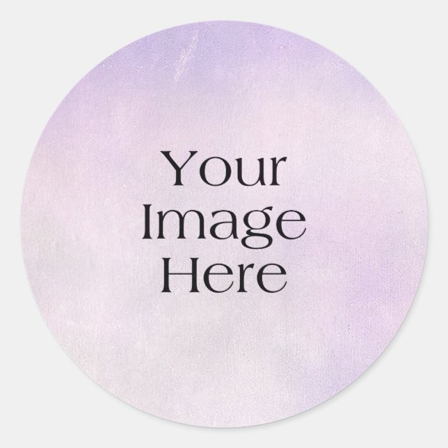 Create your own Round Sticker (Front)