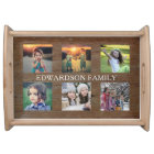 Create your own rustic family photo collage