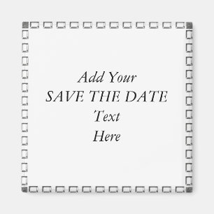 CREATE YOUR OWN SAVE THE DATE Magnets