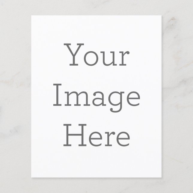 11.4 cm x 14.2 cm Flat Paper Sheet (Front)