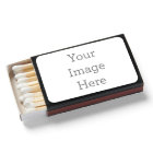 Create Your Own Self Assembled White Matchbox