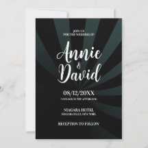 Create Your Own Shadow Stripes Wedding
