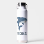 Create Your Own Shark Name  Water Bottle<br><div class="desc">Create Your Own Shark Name Water Bottle. Choose the style,  size and colour from the options menu.</div>