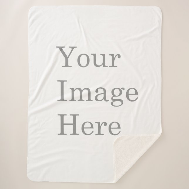 Create your own sherpa blanket (Front)