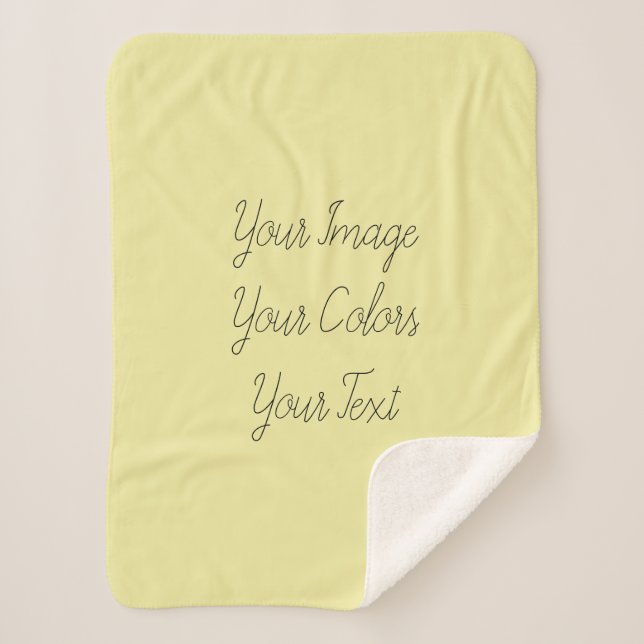 Create Your Own Sherpa Blanket (Front)