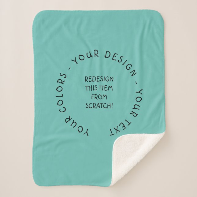 Create Your Own Sherpa Blanket (Front)