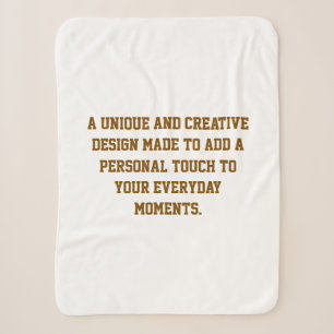 Create Your Own Sherpa Blanket