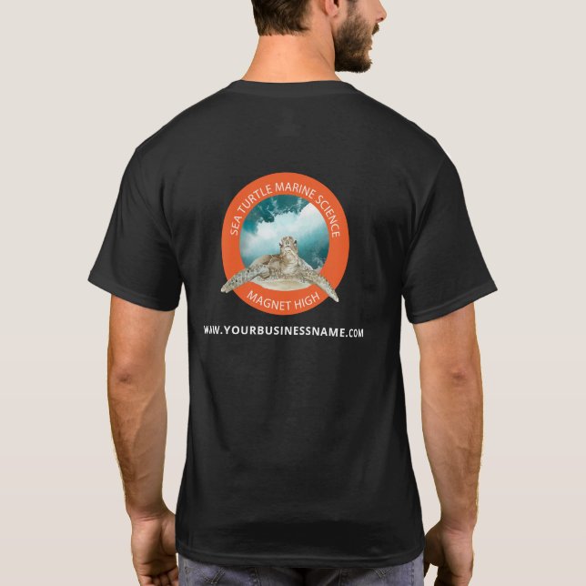 Create your own Shirt Logo and Website (Back)