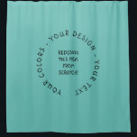 Create Your Own Shower Curtain<br><div class="desc">Create your own custom party,  baby shower,  wedding and event favours,  custom colour craft supplies,  personalised gifts for any occasion,  fun stuff and more. Visit Atomic Babies on Zazzle to view our entire collection.</div>