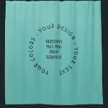 Create Your Own Shower Curtain<br><div class="desc">Create your own custom party,  baby shower,  wedding and event favours,  custom colour craft supplies,  personalised gifts for any occasion,  fun stuff and more. Visit Atomic Babies on Zazzle to view our entire collection.</div>