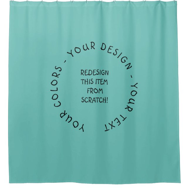 Create Your Own Shower Curtain (Front)