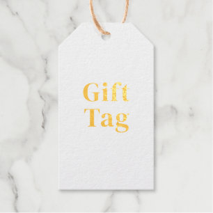 Create Your Own - Signature Gold Colour Jute Twine Gift Tags
