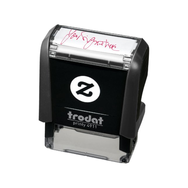 Create Your Own Signature Self-inking Stamp (Product)