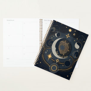 Create Your Own Silver & Gold Celestial Lunar Planner