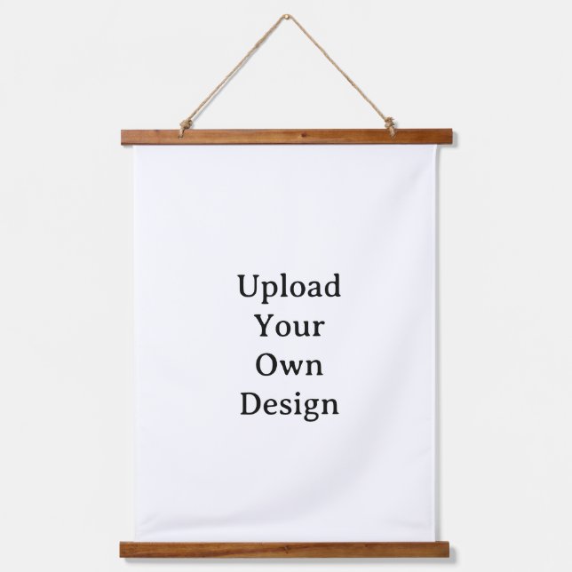Create Your Own Simple 26"x36" Vertical Portrait Hanging Tapestry (Front)