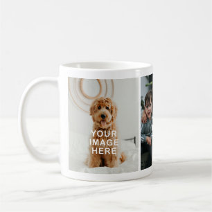 Create Your Own Simple 3-Photo Coffee Mug