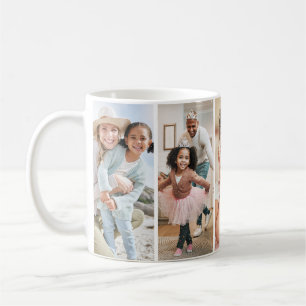 Create your Own Simple 5 Photo Coffee Mug