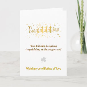 Create Your Own Simple 5x7 Congratulations Card