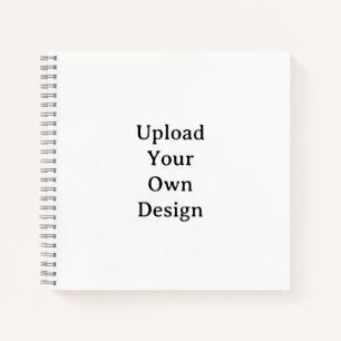 Create Your Own Simple 8.5" x 8.5" Deluxe Spiral Notebook