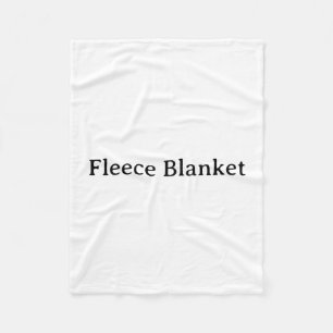Create Your Own Simple Brand Promotion 30"x40" Fleece Blanket