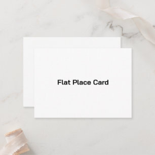 Create Your Own Simple Brand Promotion 3.5" x 2.5" Place Card