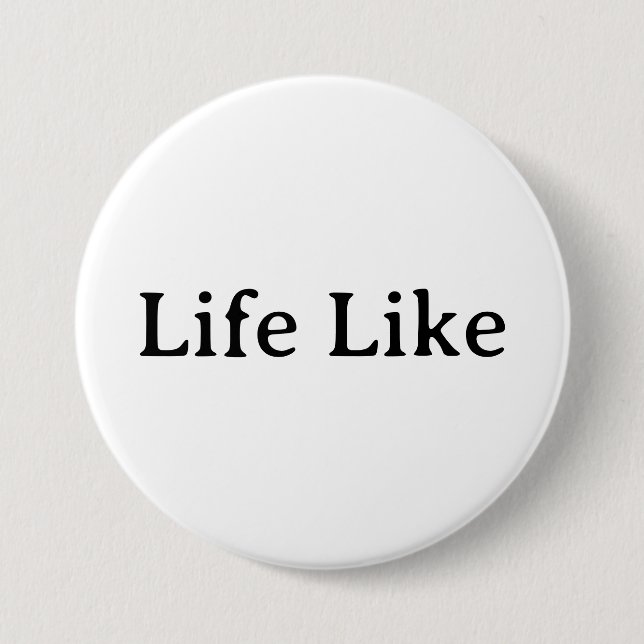 Create Your Own Simple Brand Promotion 3" 7.5 Cm Round Badge (Front)