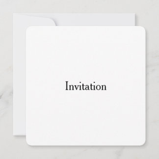 Create Your Own Simple Brand Promotion 5.25"x5.25" Invitation