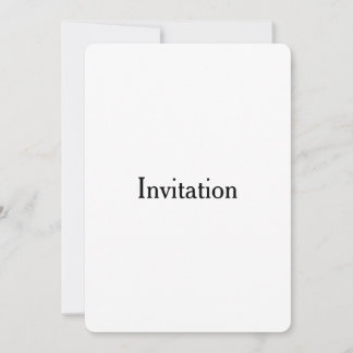 Create Your Own Simple Brand Promotion 5" x 7" Invitation