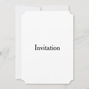 Create Your Own Simple Brand Promotion 5" x 7" Invitation