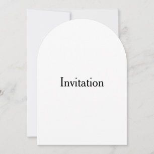 Create Your Own Simple Brand Promotion 5" x 7" Invitation