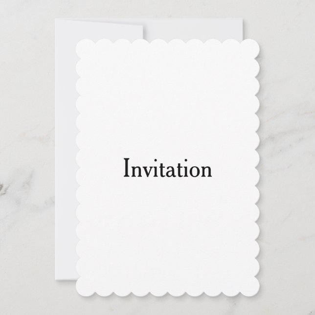Create Your Own Simple Brand Promotion 5" x 7" Invitation (Front)