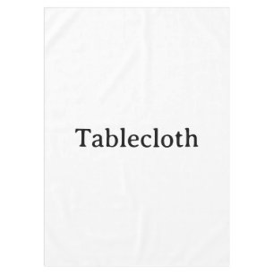 Create Your Own Simple Brand Promotion 60"x84" Tablecloth