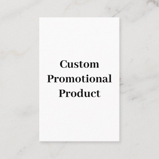 Create Your Own Simple Brand Promotion Appointment Card (Front)
