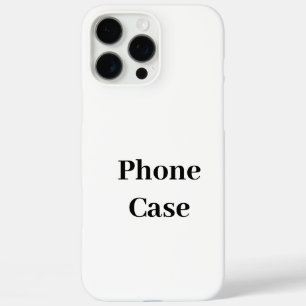 Create Your Own Simple Brand Promotion iPhone 16 Pro Max Case