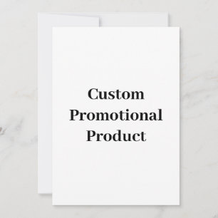 Create Your Own Simple Brand Promotion Flat Card