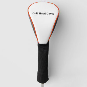 Create Your Own Simple Brand Promotion Golf Head Cover