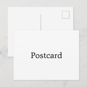 Create Your Own Simple Brand Promotion Invitation Postcard