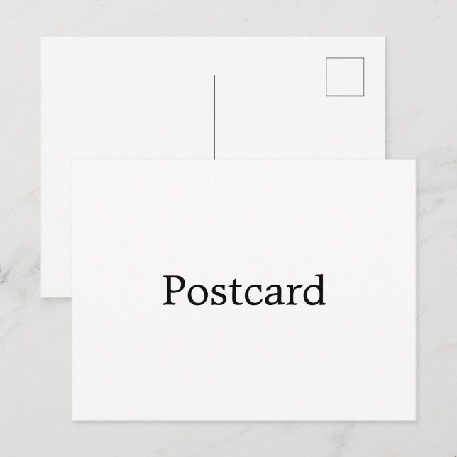 Create Your Own Simple Brand Promotion Invitation Postcard (Front/Back)