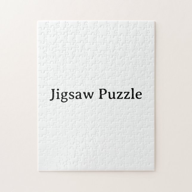 Create Your Own Simple Brand Promotion Jigsaw Puzzle (Vertical)