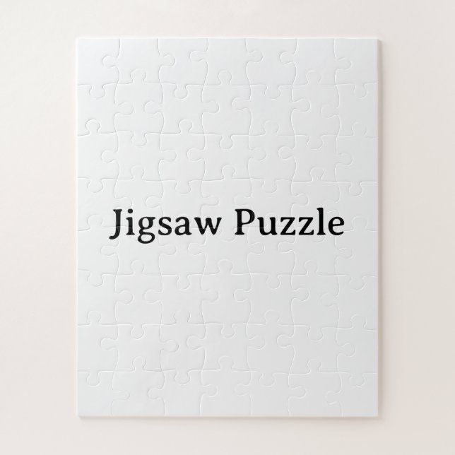 Create Your Own Simple Brand Promotion Jigsaw Puzzle (Vertical)